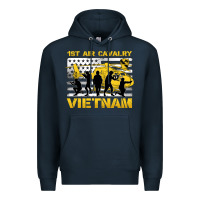 Navy 1st air cavalry vietnam veteran Premium Hoodie - Jasminsmagicworld