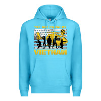Ocean Blue 1st air cavalry vietnam veteran Premium Hoodie - Jasminsmagicworld