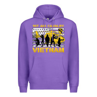 Purple 1st air cavalry vietnam veteran Premium Hoodie - Jasminsmagicworld