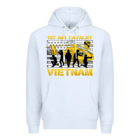 White 1st air cavalry vietnam veteran Premium Hoodie - Jasminsmagicworld