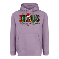 Lavender jesus the season for the season Heavyweight Hoodie - CowhideDigitalArt