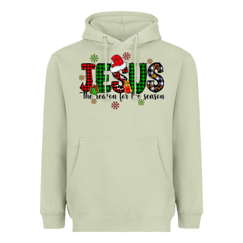 Jesus The Season For The Season Heavyweight Hoodie by CowhideDigitalArt | Teevron