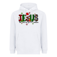 White jesus the season for the season Heavyweight Hoodie - CowhideDigitalArt