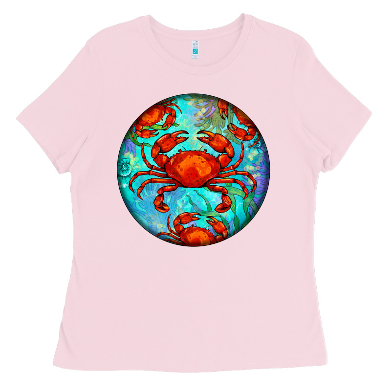 Crab Ladies Tee by BarkalooDesign | Teevron