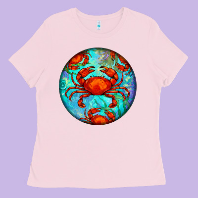 Crab Ladies Tee Designed By Barkaloodesign