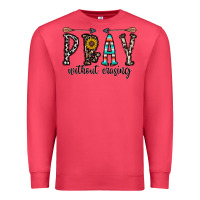 Cardinal pray whithout crasing Premium Sweatshirt - CowhideDigitalArt