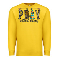 Lemon pray whithout crasing Premium Sweatshirt - CowhideDigitalArt