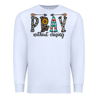 White pray whithout crasing Premium Sweatshirt - CowhideDigitalArt