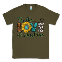 Army Green for the love of sunshine Classic Tee - texasbilliewilder