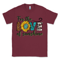 Burgundy for the love of sunshine Classic Tee - texasbilliewilder