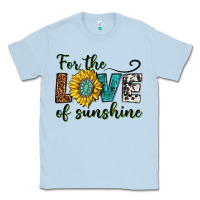 Dusty Blue for the love of sunshine Classic Tee - texasbilliewilder
