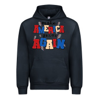 Navy make america great again Urban Hoodie - MaliasSmallBusiness