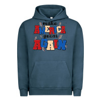 Pigment Midnight Navy make america great again Urban Hoodie - MaliasSmallBusiness