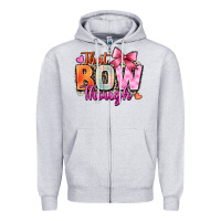 Heather Grey that bow though Zipper Hoodie - Zillion Design Studio