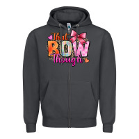 Smoke that bow though Zipper Hoodie - Zillion Design Studio