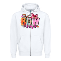 White that bow though Zipper Hoodie - Zillion Design Studio