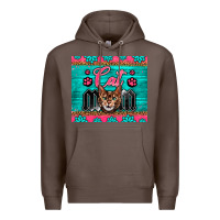 Coffee Western Bengal Cat Mom Premium Hoodie - LillyAllenDesigns
