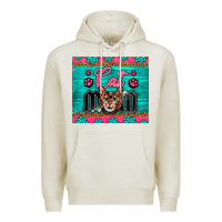 Oatmeal Heather Western Bengal Cat Mom Premium Hoodie - LillyAllenDesigns