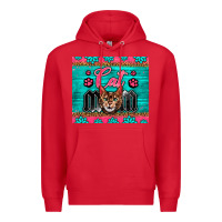 Red Western Bengal Cat Mom Premium Hoodie - LillyAllenDesigns
