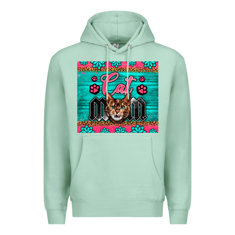 Western Bengal Cat Mom Premium Hoodie by LillyAllenDesigns | Teevron