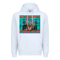 White Western Bengal Cat Mom Premium Hoodie - LillyAllenDesigns