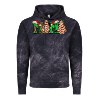 Cloud Black mama with christmas tree cake ado Vintage Hoodie - AdoDesignShop