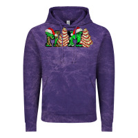 Cloud Purple mama with christmas tree cake ado Vintage Hoodie - AdoDesignShop