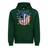 Forest Green America Urban Hoodie - MaliasSmallBusiness