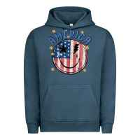 Pigment Midnight Navy America Urban Hoodie - MaliasSmallBusiness