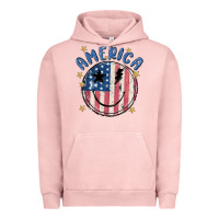Pigment Salmon America Urban Hoodie - MaliasSmallBusiness