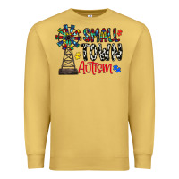 Antique Gold small town autism Premium Sweatshirt - CowhideDigitalArt