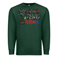 Sports Green small town autism Premium Sweatshirt - CowhideDigitalArt