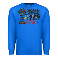 True Royal small town autism Premium Sweatshirt - CowhideDigitalArt
