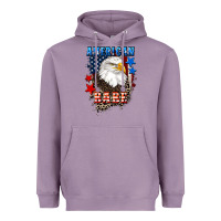 Lavender American Babe  4th of july Heavyweight Hoodie - CowGirlArtShop