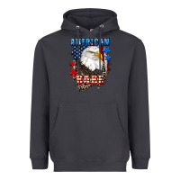 Smoke American Babe  4th of july Heavyweight Hoodie - CowGirlArtShop