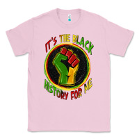 Bubblegum Pink it's the black history for me Classic Tee - Zillion Design Studio