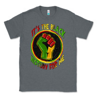 Charcoal Heather it's the black history for me Classic Tee - Zillion Design Studio