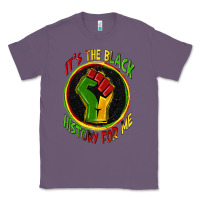 Lavender it's the black history for me Classic Tee - Zillion Design Studio