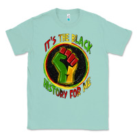Seafoam it's the black history for me Classic Tee - Zillion Design Studio