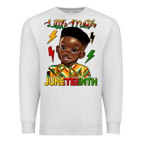 Oatmeal Heather little mister juneteenth Premium Sweatshirt - HRA Design Shop