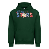 Forest Green oh my stars Urban Hoodie - MaliasSmallBusiness