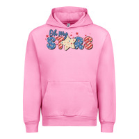 Fuchsia Pink oh my stars Urban Hoodie - MaliasSmallBusiness