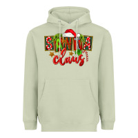 Matcha Christmas santa claus Heavyweight Hoodie - FaDigitalArtStudio
