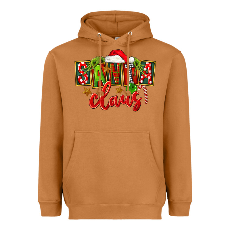 Christmas Santa Claus Heavyweight Hoodie by FaDigitalArtStudio | Teevron