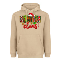 Mushroom Christmas santa claus Heavyweight Hoodie - FaDigitalArtStudio