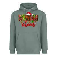 Sage Christmas santa claus Heavyweight Hoodie - FaDigitalArtStudio