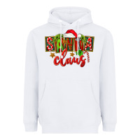 White Christmas santa claus Heavyweight Hoodie - FaDigitalArtStudio