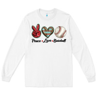 White peace love west Long Sleeve Tee - BarkalooDesign