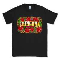 Black chingona Classic Tee - Zillion Design Studio