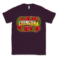Plum chingona Classic Tee - Zillion Design Studio